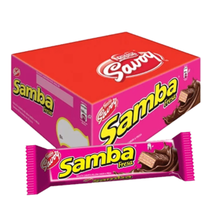 Samba de Fresa Caja de 20 Unidades